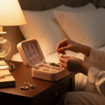 Mini PU Leather jewellery Box for Travel & Storage - Image 12