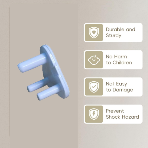 Small electric socket plug safety cover guards for childproofing home