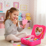 Kids Foldable Makeup Toy Set