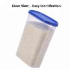 Modular Transparent Airtight Food Storage Container - 2000 ml - Closeup Embroidery by Nari Haat, Indian ethnic wear, ...