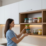 Matka Shaped Jar with Air Tight & Leak Proof Lid (Multicolour) (Set of 6) (900Ml) - Image 5