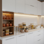 Matka Shaped Jar with Air Tight & Leak Proof Lid (Multicolour) (Set of 6) (900Ml) - Image 6