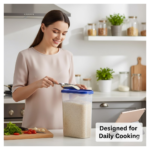 Modular Transparent Airtight Food Storage Container - 2000 ml - With Dupatta by Nari Haat, Indian ethnic wear, women ...