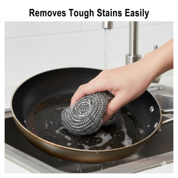 Stainless Steel Kitchen Scrubber