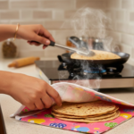 Square Hygienic Roti / Chapati Multi Print Design Cover - Image 4