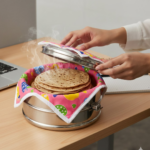 Square Hygienic Roti / Chapati Multi Print Design Cover - Image 5