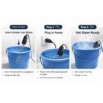 1000W-220V Water Heater Portable Electric Immersion Element Boiler - Image 3