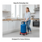 Square Plastic Gas Cylinder Trolley - Image 4