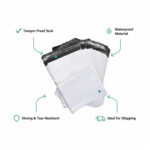 Tamper Proof Courier Bags(12X14 PLAIN 180 POD M1) - 100 pcs - Image 4