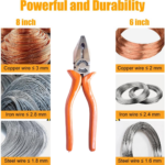 Heavy Duty Combination Plier Wire Cutters - Image 2