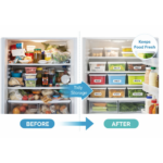 3-Piece Multicolor Airtight Container Set – Rectangular Food & Fridge Storage - Image 4