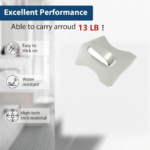 18-Piece Stainless Steel Wall Hooks: Organize Your Home Effortlessly - Image 3