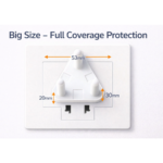 Safety Cover Guards for Electric Socket Plug (Big) - Image 6