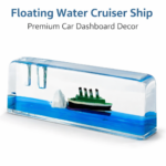 Car Interior Dashboard Decoration Floating Water Cruiser Ship (1 Pc) - Image 2