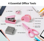 Mini Office Stationery Set (4 Pcs Set) - Image 6