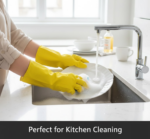 Multipurpose Cleaning Gloves (1 Pair): Kitchen, Bath, & More - Image 5
