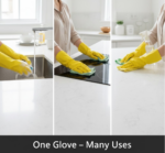 Multipurpose Cleaning Gloves (1 Pair): Kitchen, Bath, & More - Image 7