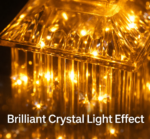 Lantern Shape LED Crystal Lamp for Festive & Holiday Decoration - Image 5