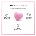Heart Silicone Face Brush