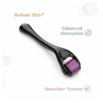 Derma Roller Anti Ageing Facial Scrubs & Polishes Scar Removal Hair Regrowth (0.75mm)