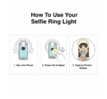 Selfie Flash Ring Light with 3 Level of Brightness (1 Pc) - Image 7