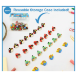 Colorful Novelty Eraser Set for Kids