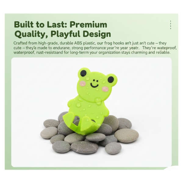 2-Piece Plastic Adhesive Cable Holder for Desk