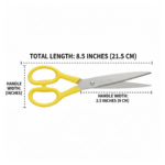 Scissors for craft work paper cutter Scissor stainless steel scissor (9 Inch) - Image 2
