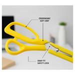 Scissors for craft work paper cutter Scissor stainless steel scissor (9 Inch) - Image 5