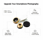 Universal Clip-On Mobile Camera Lens Kit (1 Set) - Image 6