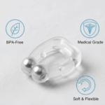Anti-Snore Nose Clip (Silicone, 1 Pc) - Image 2
