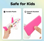 Multi-Functional Airplane-Shaped Compass Box with LED Light and Built-in Sharpener - Image 9