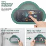 Waterproof mobile phone stand and holder combo