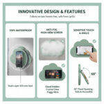 Mobile Stand Waterproof Case Smartphone Stand (1 Pc / Mix Color) - Image 4