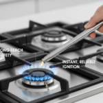 4In1 Combo - Stainless Steel Kitchen Lighter, Knife, Peeler and Smooth Grater (Multicolor) - Image 2