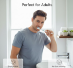 Kids Adults Ultra Soft-bristled Toothbrush With Cover (10 Pcs Set) - Image 7