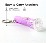 Mini LED Flashlight Keychain Torch (Mix Color & 1 Pc) - Image 6