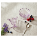 Crystal Plastic Ice-Cream Bowl Set – Serving Bowls (6 Pc) - Image 5