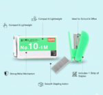 Mini Stapler with 1 Strip of Staples (1 Set) - Image 4