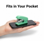 Mini Stapler with 1 Strip of Staples (1 Set) - Image 11