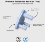 Safety Cover Guards for Electric Socket Plug (Big) - Image 4