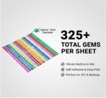 Self Adhesive Crystal Stickers for Art, Craft, Jewelry, Phone & School Projects - Image 10