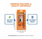 Football & Basketball Stationery Kit – Pencil, Sharpener & Eraser (Birthday Gift) - Image 8