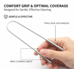 Tongue Cleaner For Kids & Adults | Tongue Scraper For Bad Breath, Maintain Oral Hygiene for Daily Use | for Fresh Breath & Bacteria Removal | Improved Taste (Steel, Copper, Tongue Cleaner / 1 Pc) - Image 9