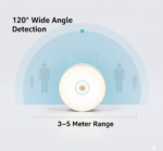 8 LED Night Lights With USB Charging & Double-Sided Adhesive Pads (1 Pc) - Image 8