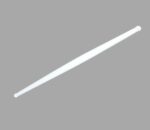 White Plastic Rolling Belan for Chapati Making - Image 8