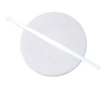 White Plastic Rolling Belan for Chapati Making - Image 6