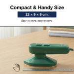 Mini Steamer & Iron: 2-in-1 Portable Travel Friendly - Image 4