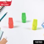Pencil Top Eraser Rubber Erasers (1 Pc / Mix Colour & Design) - Image 6