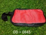 Portable Travel Hand Pouch / Shaving Kit Bag for Multipurpose Use (Red) - Image 17